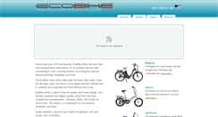 Desktop Screenshot of ecobike-usa.com